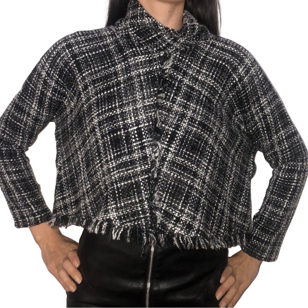 JUST IN - ZARA CHIC PONCHO SWEATER SIZE XS